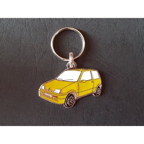 Porte clés profil fiat - porte-clés,