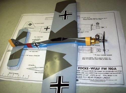 Cox focke wulf - fw, rc