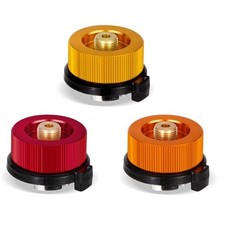 Adaptateur de Bouteille de Gaz de Camping 3 Pièces Adaptateur de Cartouche de...