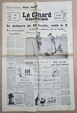 Le CANARD ENCHAINE numéro