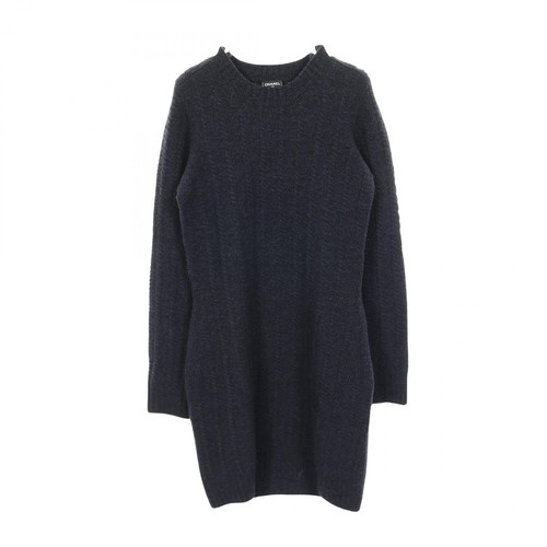 Robe boutonnée marque chanel - robe,