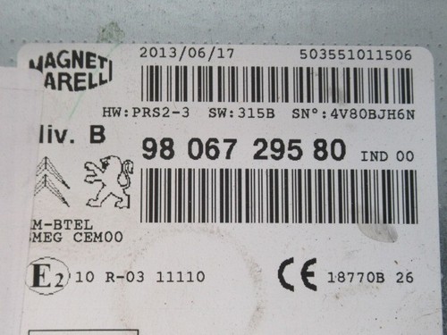 Autoradio smeg recepteur - smeg,