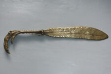 COUPE PAPIER en bronze patte