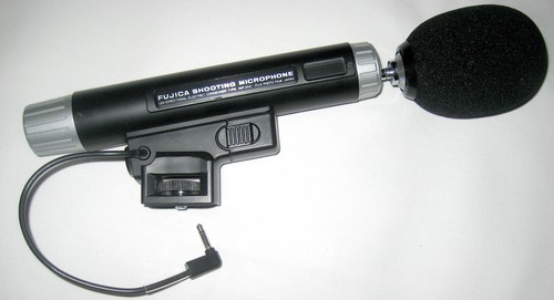 Fujica shooting microphone - shooting,