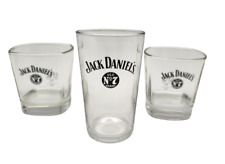 3 Verres Jack Daniel's Old Brand N°7 Tennessee Whisky