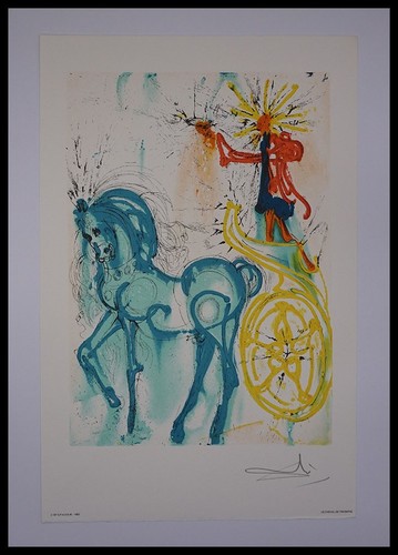 Salvador dali cheval de - salvador, le