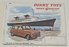 Catalogue DINKY TOYS 1962 - Fabriqué en France par MECCANO  - Bel Etat