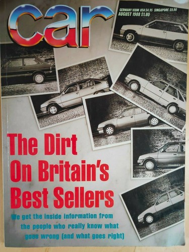 Car august 1988 great - car,