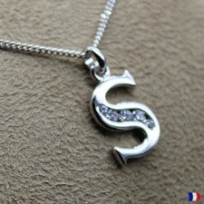 Pendentif argent 925 prénom