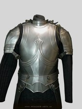 Armure de cuirass de chevalier médiéval | Armure de chevalier guerrier demi-c...