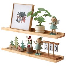 Lot de 2 Etagere Murale Pin