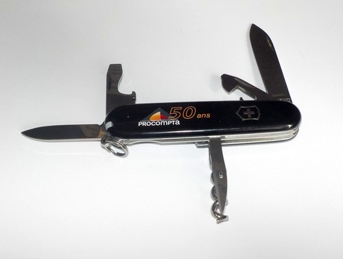 Couteau victorinox noir
