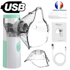 Nébuliseur Médical Silencieux Portable Inhalateur Asthme Enfant Adulte Santé