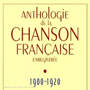 Anthologie chanson - anthologie,