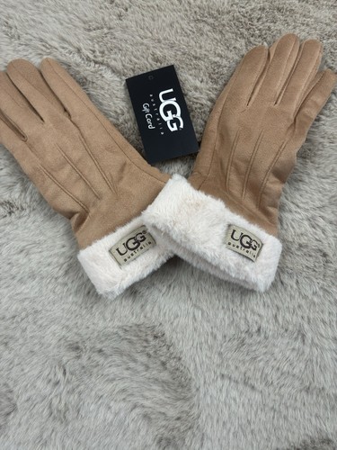 Gants ugg marrons fourrees - ugg,
