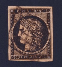 Lot 1771 - n°3g noir s/ fauve