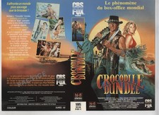 jaquette video(seul sans vhs)-CROCODILE DUNDEE-C B S-PAUL HOGAN
