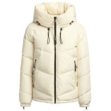 Khujo Esila 3 Damen Hiver Veste Courte Doudoune Veste Courte Jaune Clair Jaune