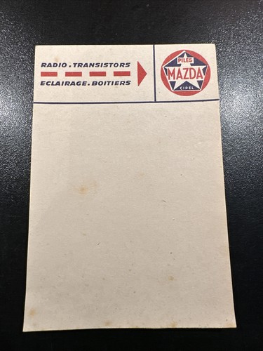 Rare petit carnet publicitaire - rare,