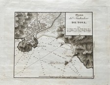 carte marine ancienne De Tosa