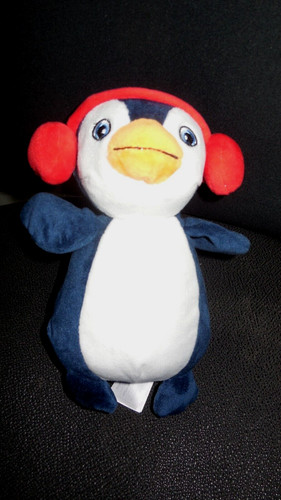 95b doudou peluche pingouin - peluche,