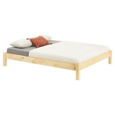 Lit futon en pin massif lit enfant et adulte 4 tailles et 3 coloris disponibles