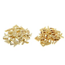 50 pochettes métalliques pour