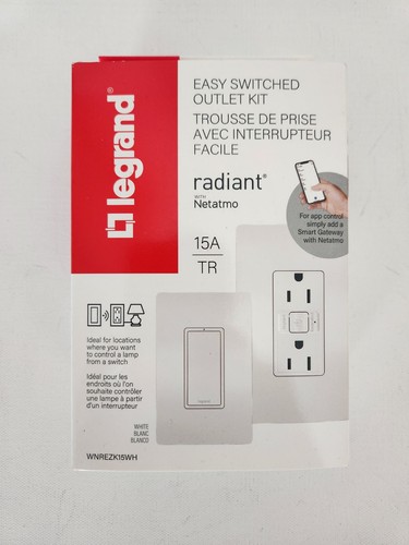 Legrand radiant smart outlet - radiant,