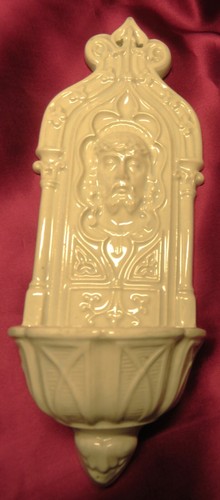 Benitier ancien porcelaine - benitier,