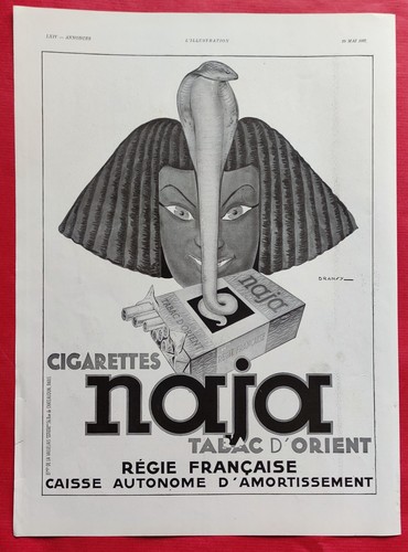Publicité presse cigarettes - presse,