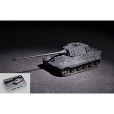 GERMAN KING TIGER (HENSCHEL TURRET) WITH 105 mm KIT 1:72 Trumpeter Kit Mezzi Mil
