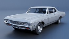 3d Printed 1/25 1968 Chevy Bel