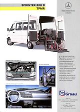 MERCEDES TRUCKS / PROSPECTUS / SPRINTER 308 D TPMR GRUAU de 1995