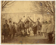 Qajar elite high ranking men - qajar,