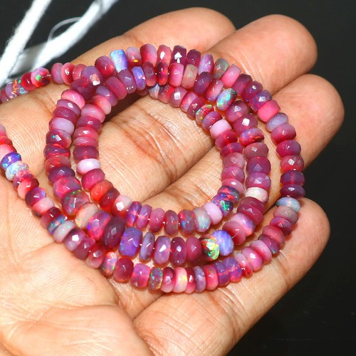 Collier opale arc ciel - collier, arc-en-ciel