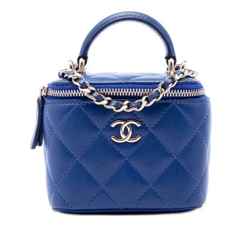 Chanel mini matelassé cuir - cc,