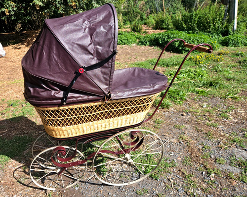 Rare landau bébé poupée - landau,