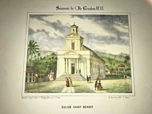 Reunion island church - reunion, saint