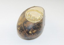 Sterling Silver Ring LOVE Gold