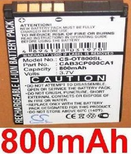 Batterie 800mAh type