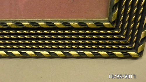 2568m vtg ornate 8x10 wood - 2568m,