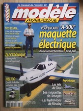 Modèle Magazine 632 du 05/2004; Plan A-500/ Helico Ornith de Robbe/ Jets de Toul