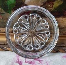 ANCIEN DESSOUS DE CARAFE EN CRISTAL SIGNÉ BACCARAT