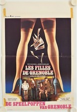 Affiche Cinéma FILLES DE GRENOBLE 1981 LE MOIGNE Chauveau Dussolier - 40x60
