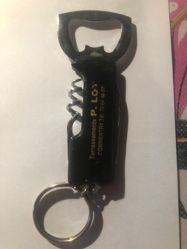 Porte clef decapsuleur - porte, tire