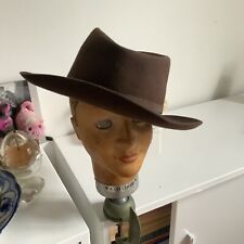Chapeau  Borsalino  Feutre  Taille M  Marron