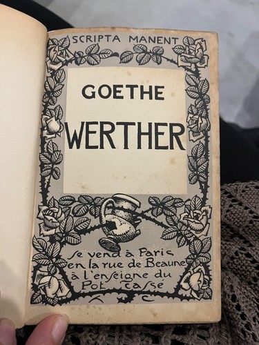 Goethe werther scripta - werther-,