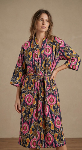 Robe longue kimono - longue,