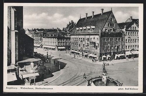 Carte postale augsbourg - carte,