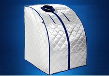 Portable Sauna Infrarouge XL Deluxe 1000 Watt, Pliable Infrarouge, Gbr Avec 2JG